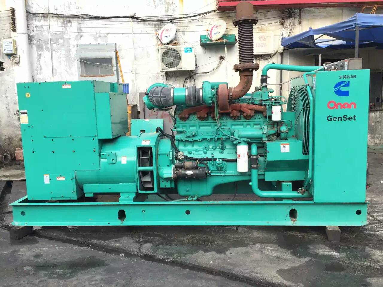 安定租赁发电机-柴油发电机不正常冒烟的原因